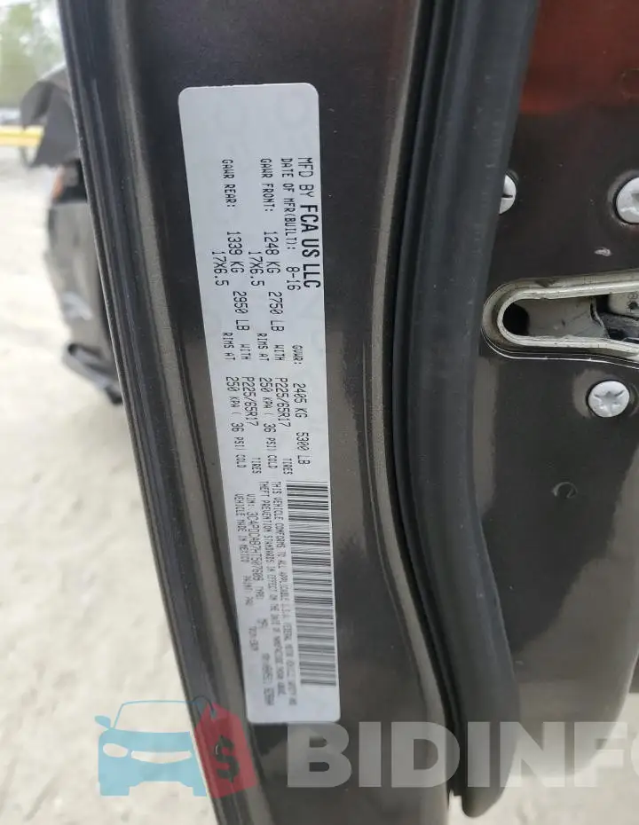 3C4PDCAB7HT507609 Photo# 13