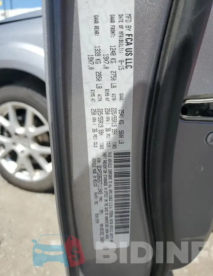 3C4PDDBG2GT111943 Photo# 12