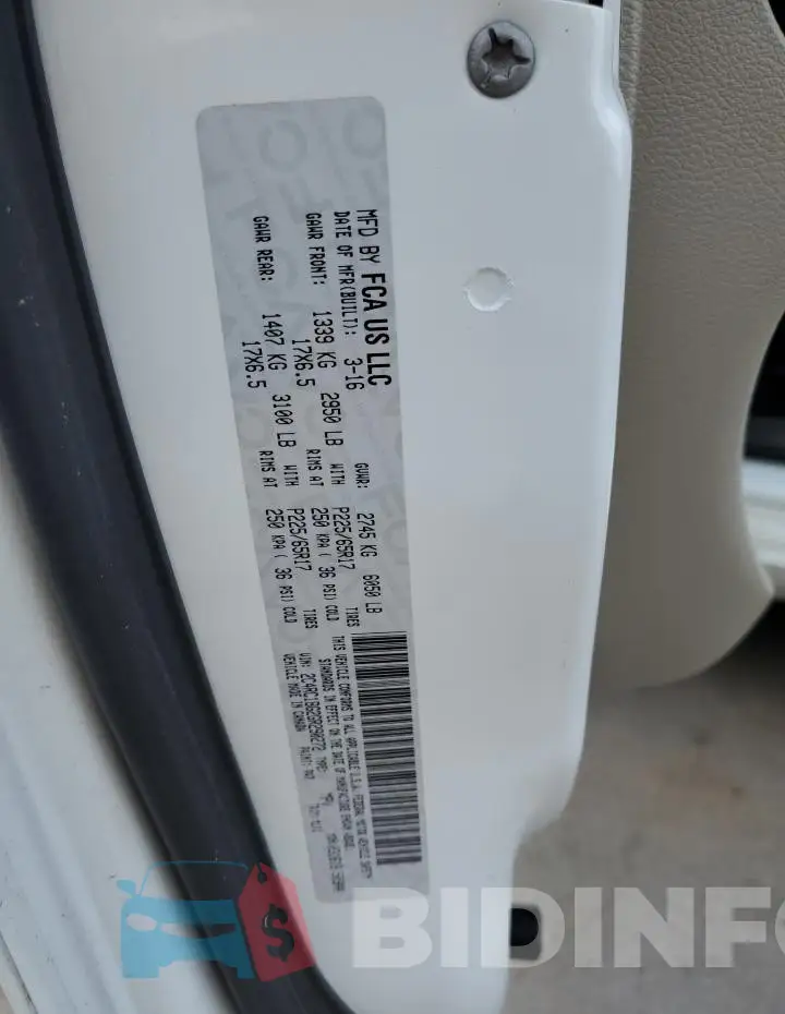 2C4RC1BG2GR290272 Photo# 13