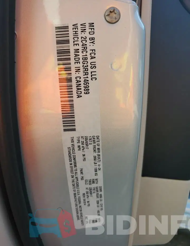 2C4RC1BG3RR146989 Photo# 13