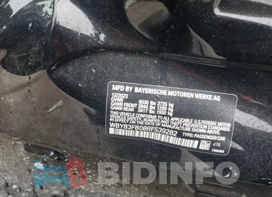 WBY83FB08RFS39282 Photo# 12