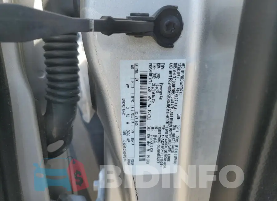 1FADP3F21FL316351 Photo# 13