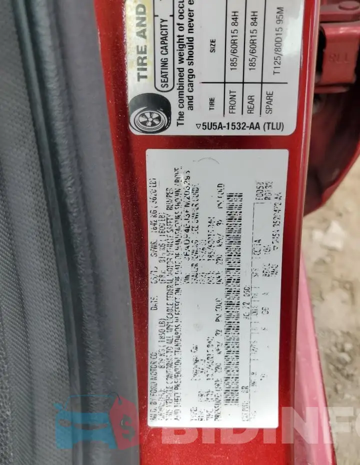 3FADP4EJ3FM208293 Photo# 13