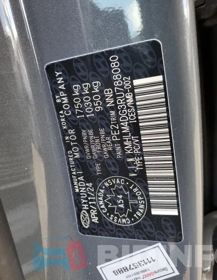 KMHLM4DG3RU788080 Photo# 13