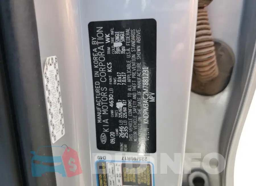 KNDPM3AC2M7881231 Photo# 13