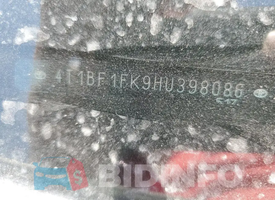 4T1BF1FK9HU398086 Photo# 12
