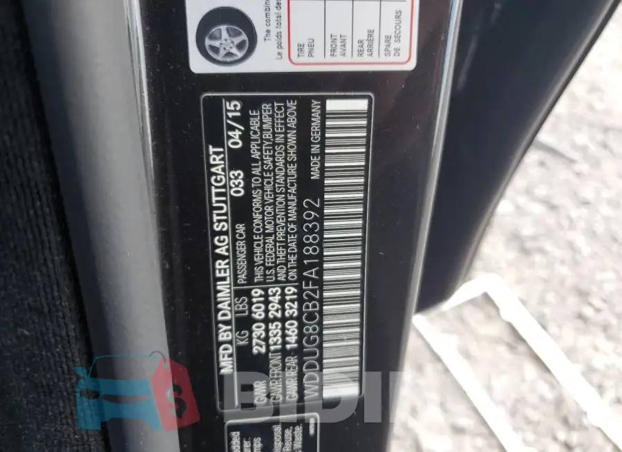 WDDUG8CB2FA188392 Photo# 12