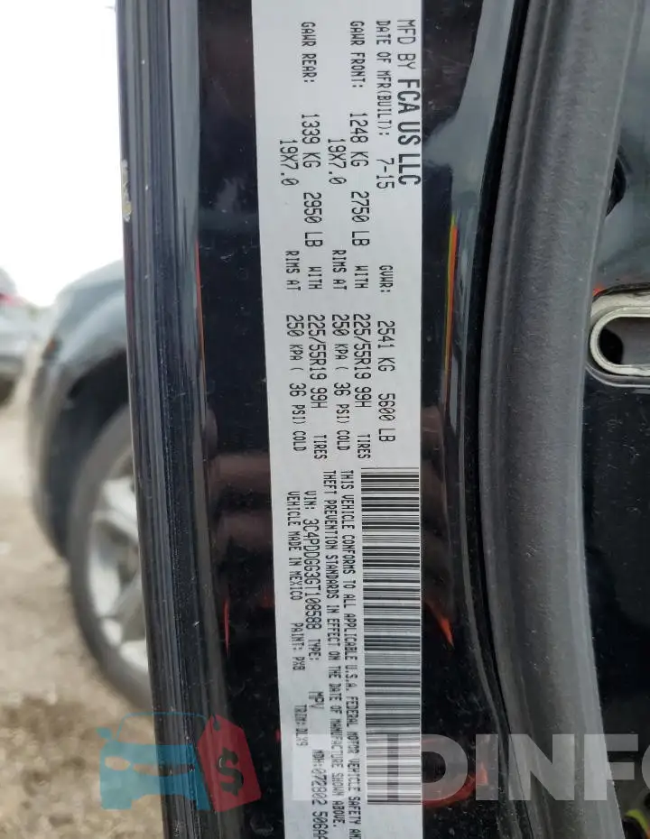 3C4PDDGG3GT108588 Photo# 13