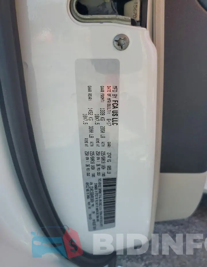 2C4RC1BG8HR816034 Photo# 12