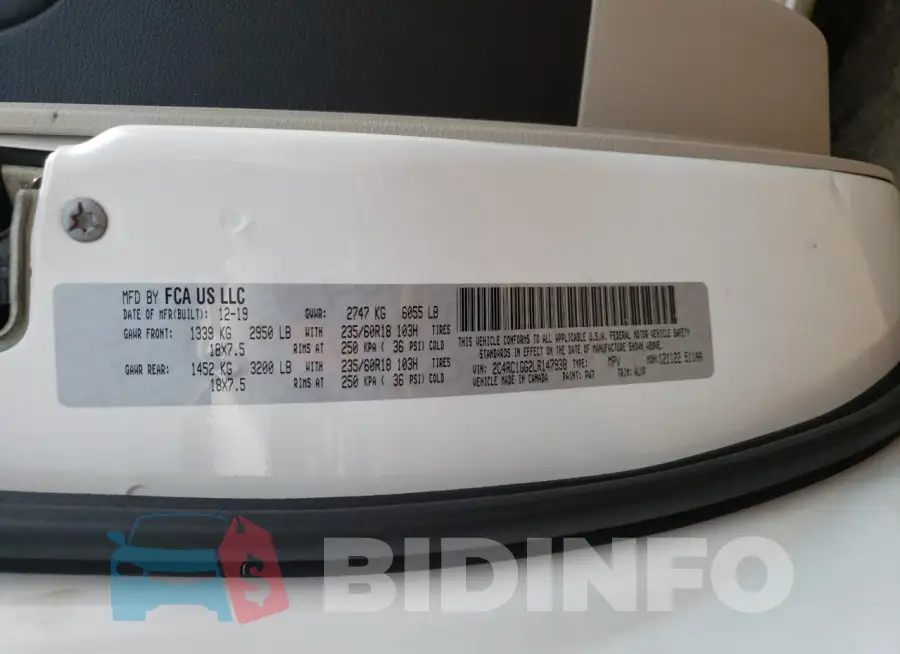 2C4RC1GG2LR147938 Photo# 13