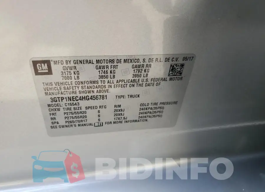 3GTP1NEC4HG456781 Photo# 12