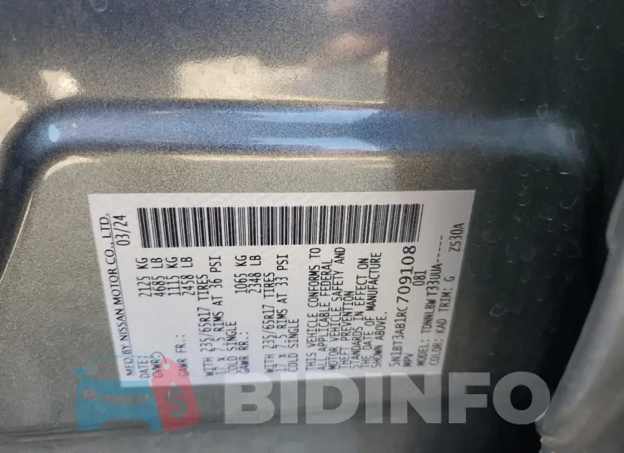 5N1BT3AB1RC709108 Photo# 13