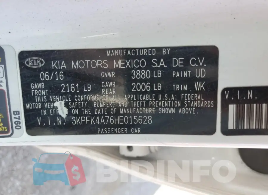 3KPFK4A76HE015628 Photo# 12