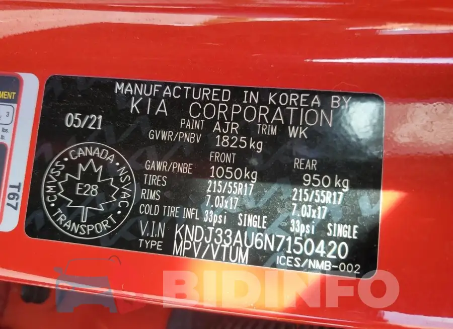 KNDJ33AU6N7150420 Photo# 13