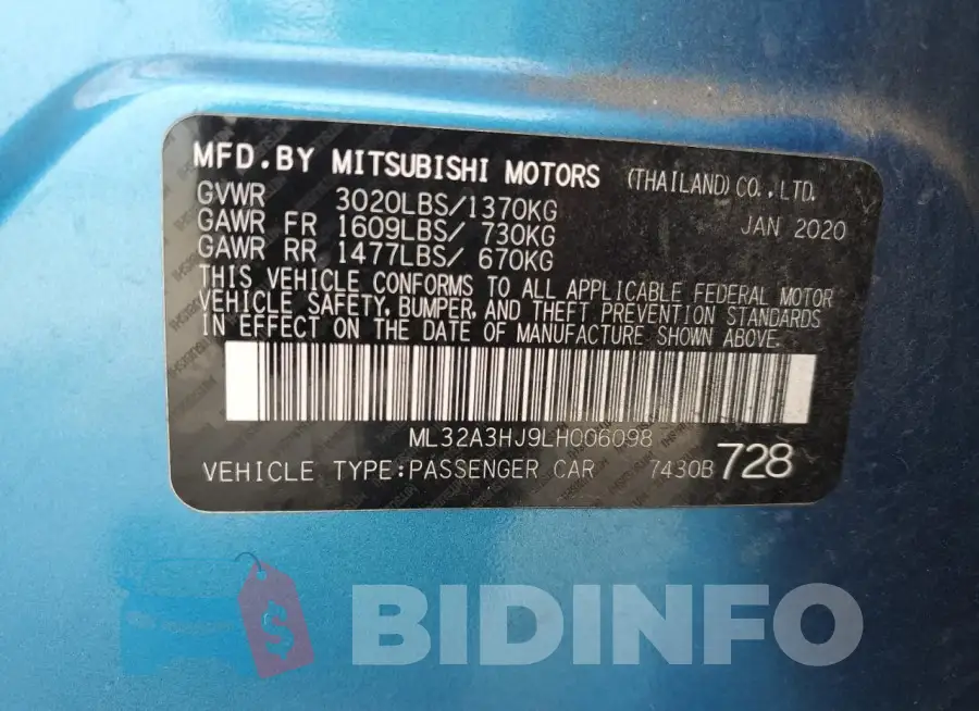 ML32A3HJ9LH006098 Photo# 12