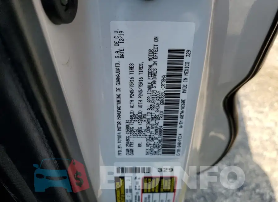 3TYRZ5CN0LT000054 Photo# 13