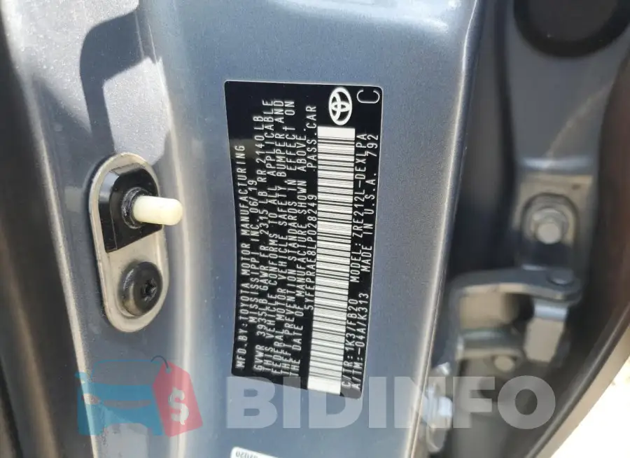 5YFEPRAE8LP028249 Photo# 12