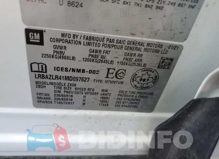 LRBAZLR41MD097627 Photo# 13
