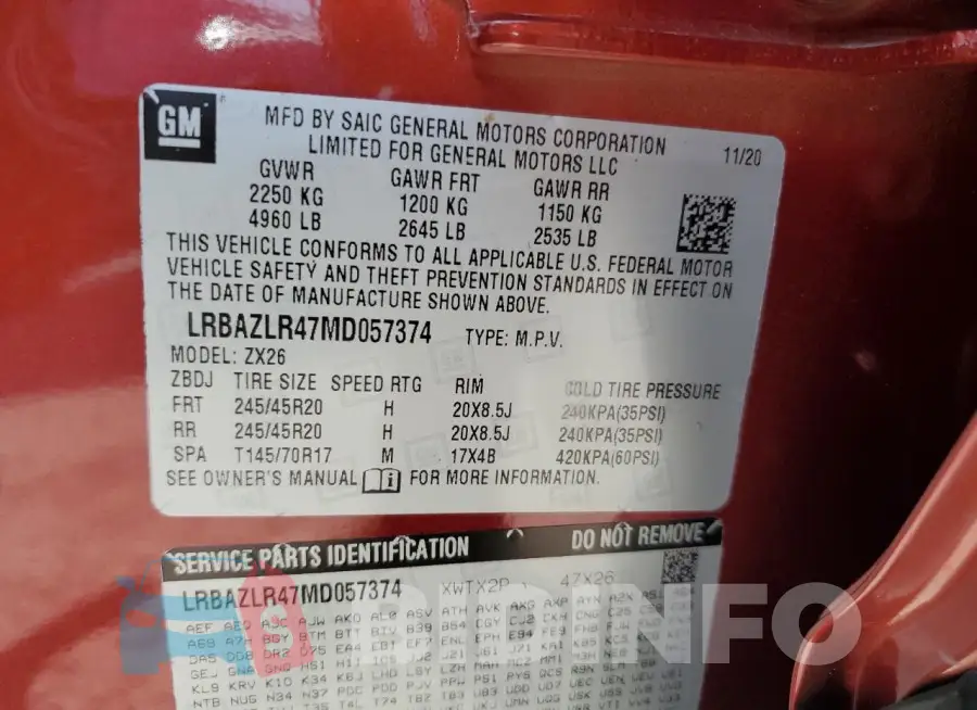 LRBAZLR47MD057374 Photo# 14