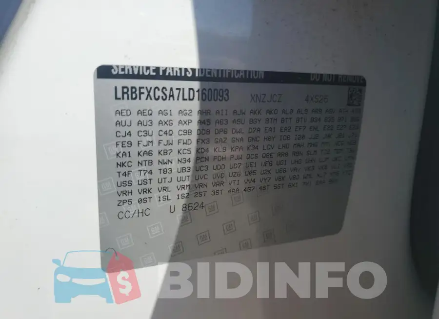 LRBFXCSA7LD160093 Photo# 13
