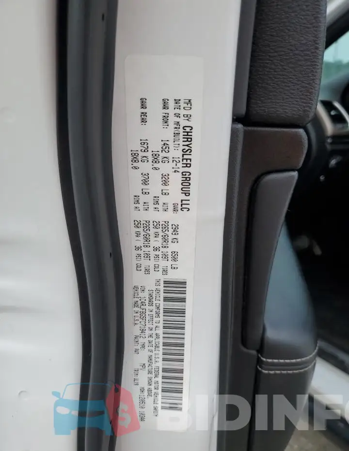 1C4RJFBG5FC718412 Photo# 14