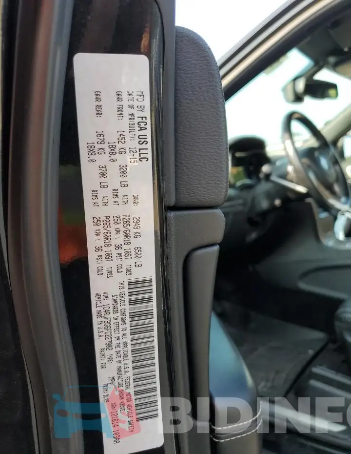 1C4RJFBG6FC227802 Photo# 13