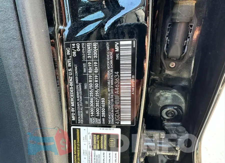 4JGDA5HB8FA463634 Photo# 10