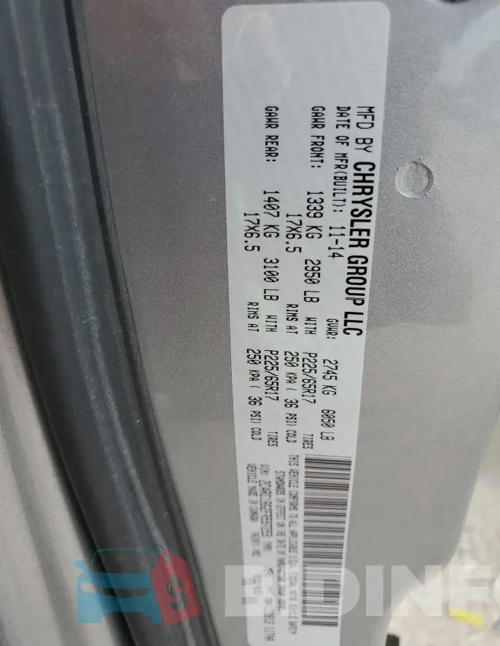 2C4RC1BG2FR597259 Photo# 13