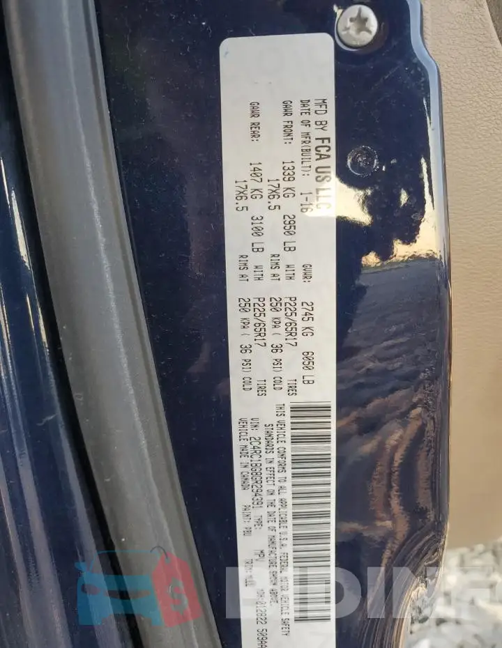 2C4RC1BG8GR294391 Photo# 13