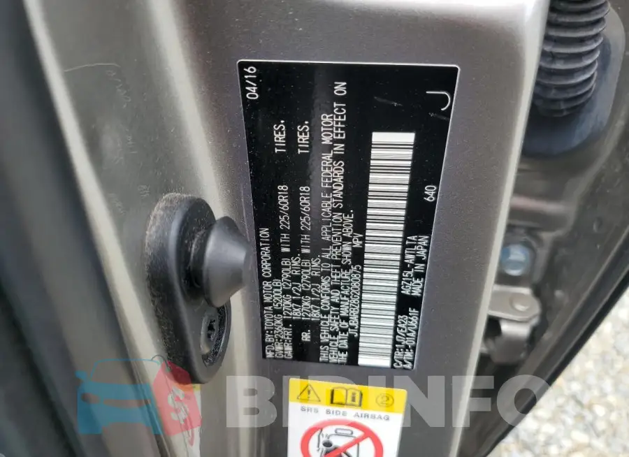 JTJBARBZ8G2080875 Photo# 13