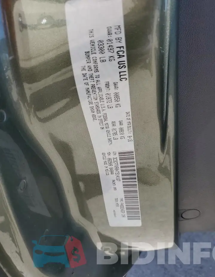 3C3CFFKR0HT514167 Photo# 13