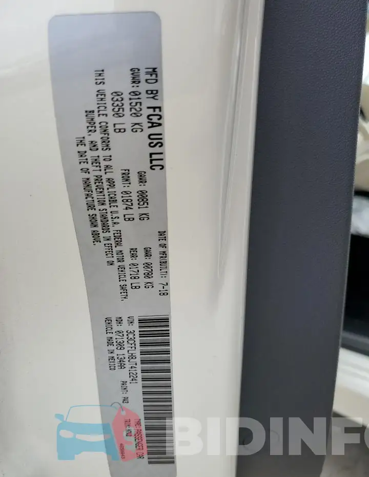 3C3CFFLH8JT412241 Photo# 12