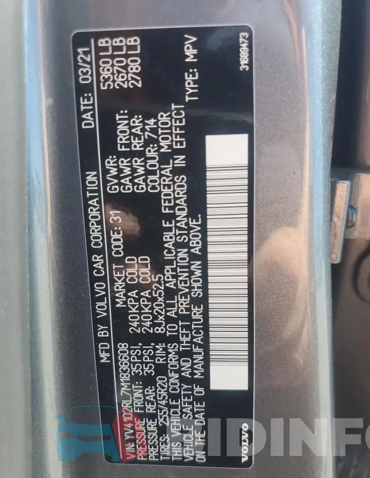 YV4102RL7M1836608 Photo# 13