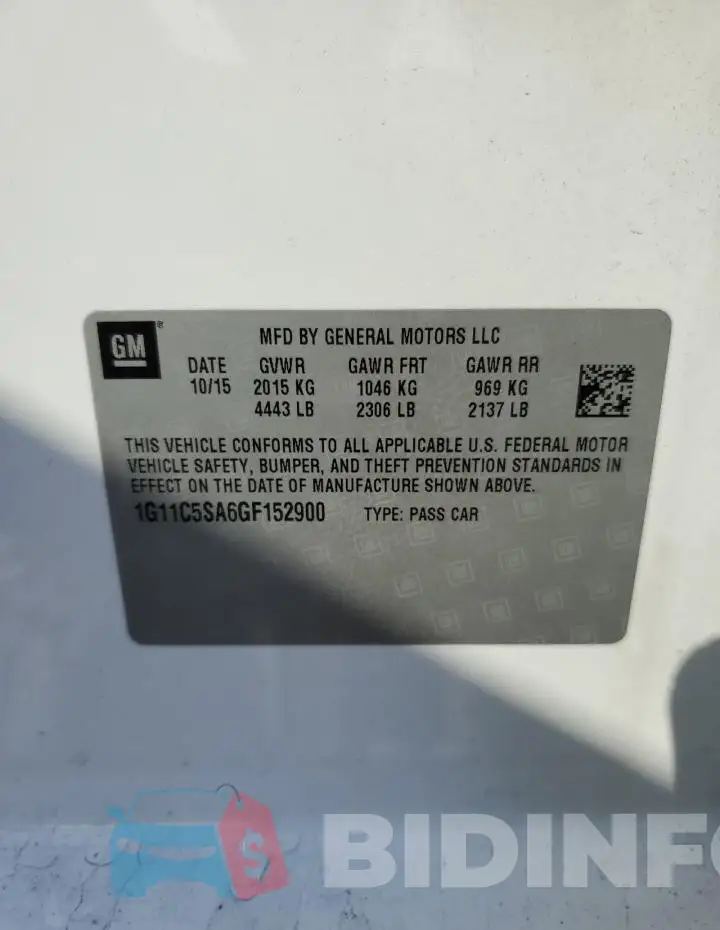 1G11C5SA6GF152900 Photo# 12