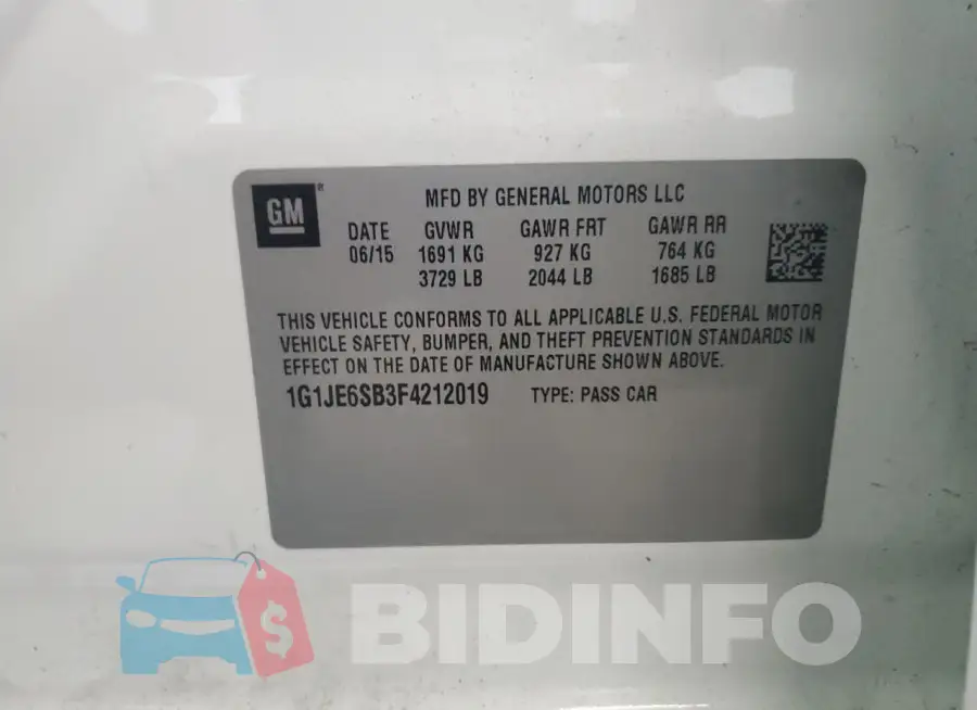 1G1JE6SB3F4212019 Photo# 12