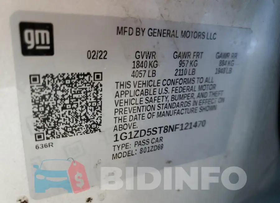 1G1ZD5ST8NF121470 Photo# 12
