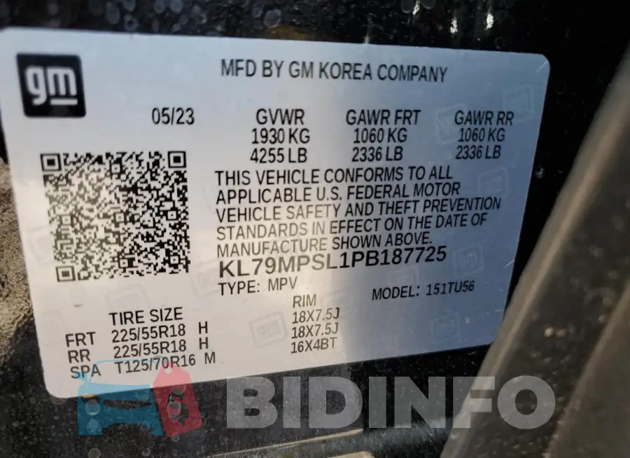 KL79MPSL1PB187725 Photo# 12