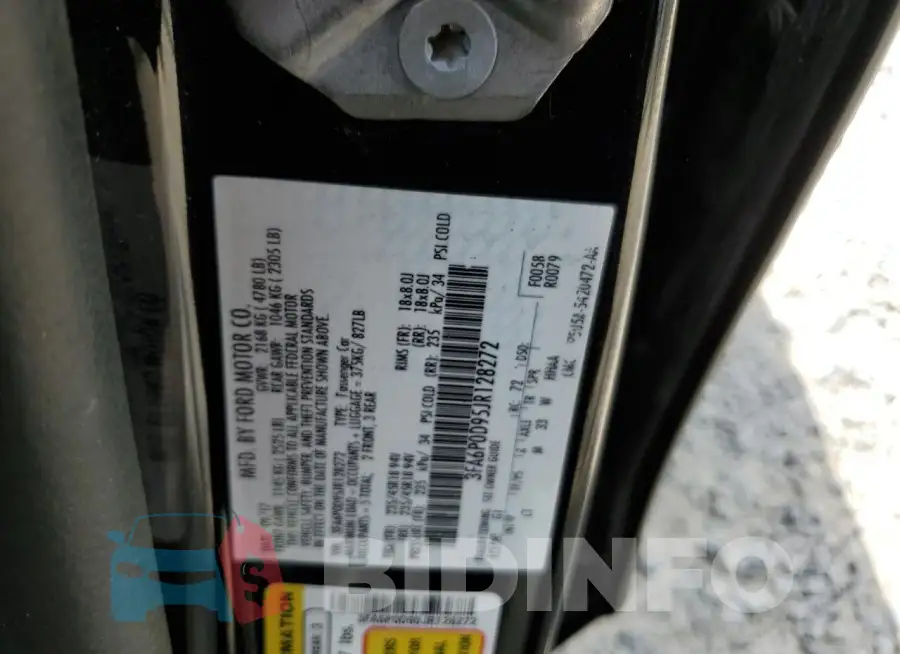 3FA6P0D95JR128272 Photo# 12