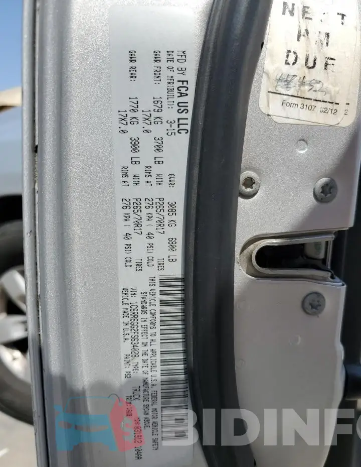 1C6RR6GG2FS634028 Photo# 12