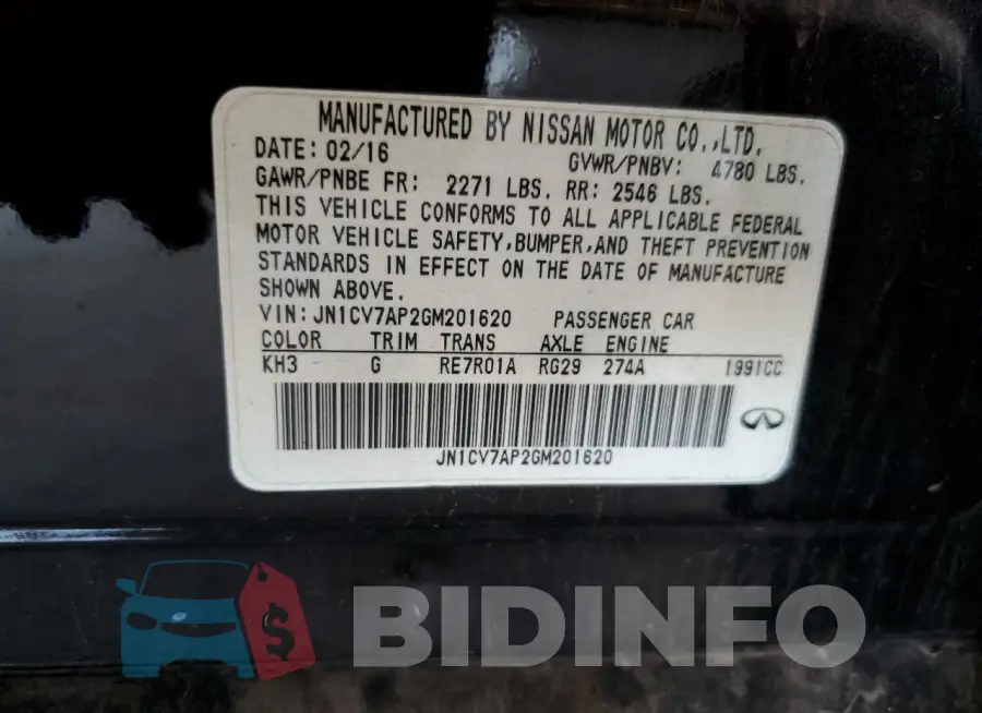 JN1CV7AP2GM201620 Photo# 12