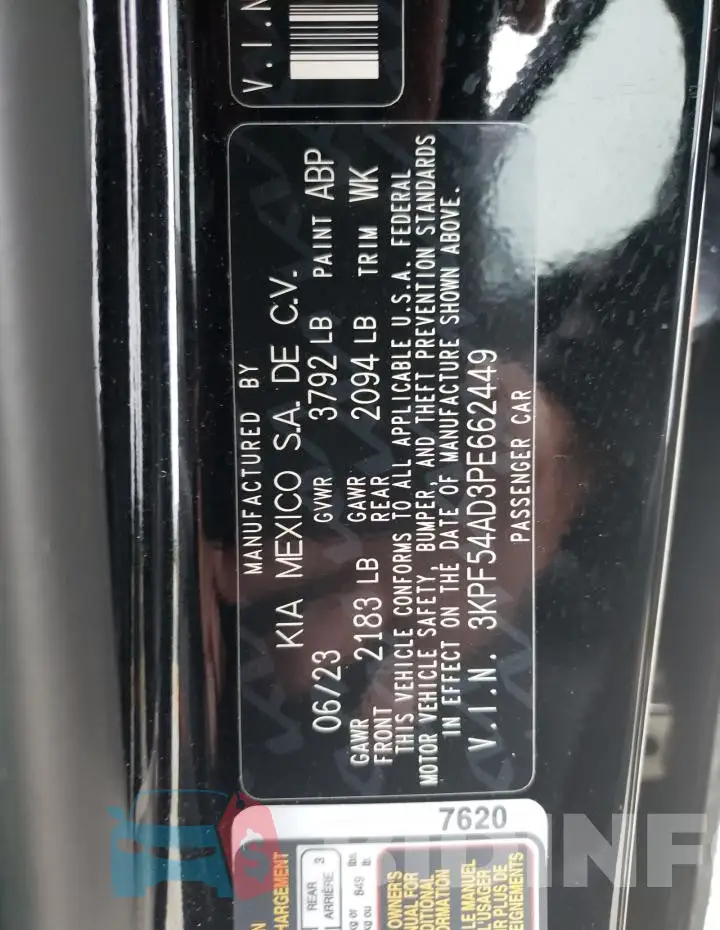 3KPF54AD3PE662449 Photo# 12