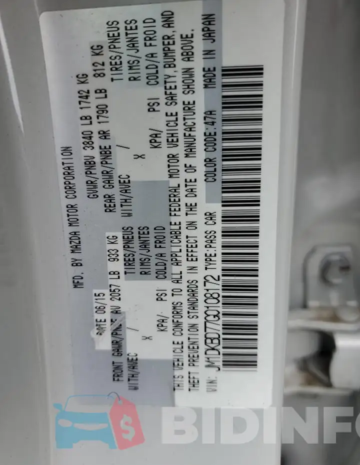 JM1DKBD77G0108172 Photo# 12