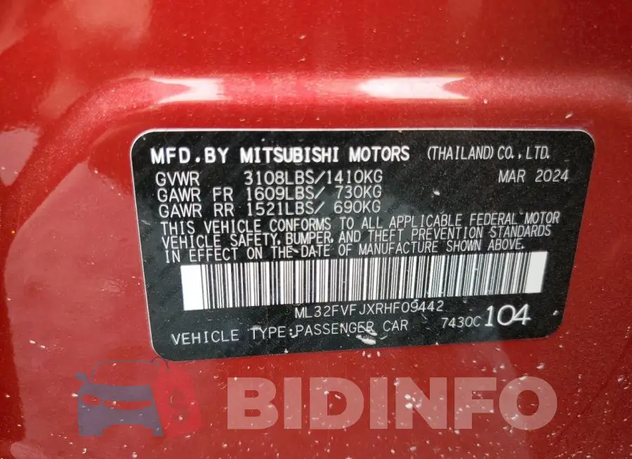 ML32FVFJXRHF09442 Photo# 12