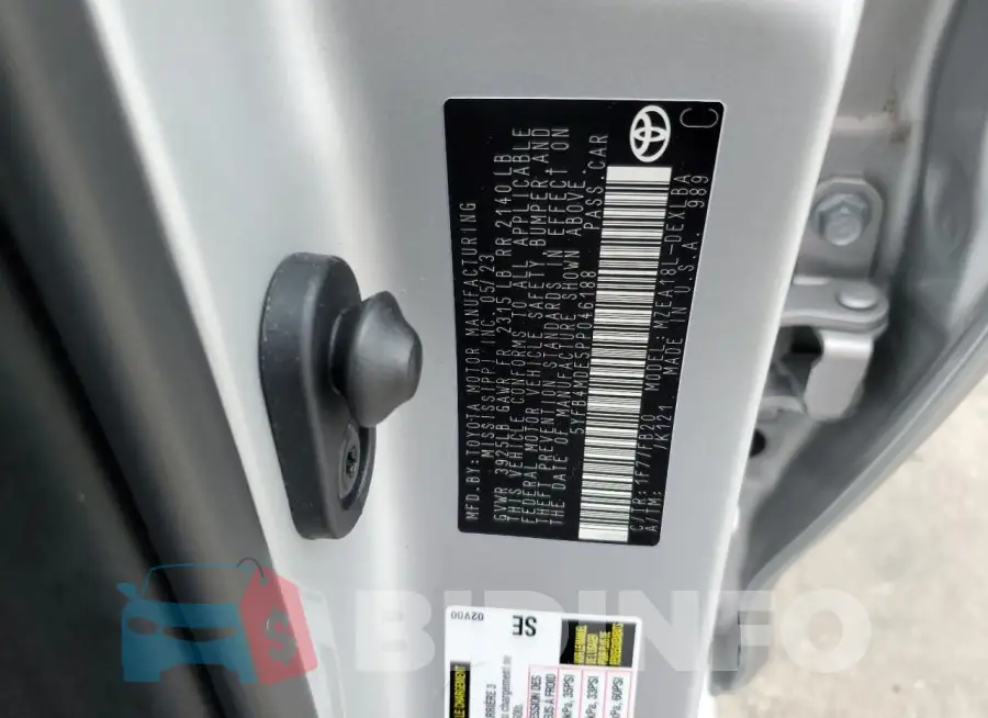 5YFB4MDE5PP046188 Photo# 12
