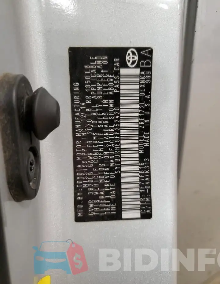 5YFBURHE8FP252420 Photo# 13
