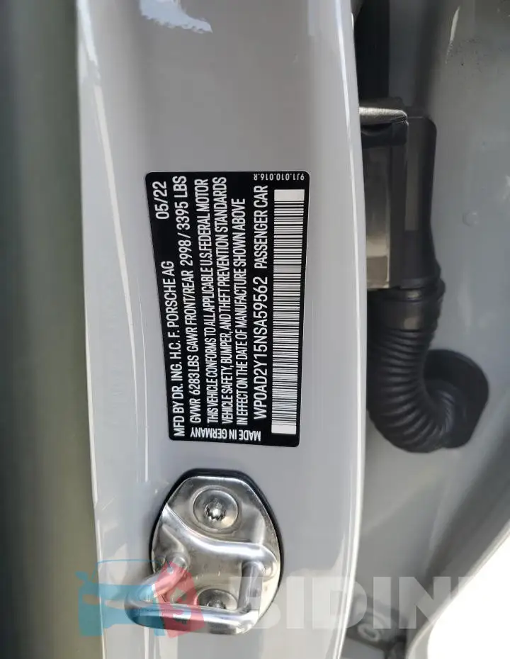 WP0AD2Y15NSA59562 Photo# 12