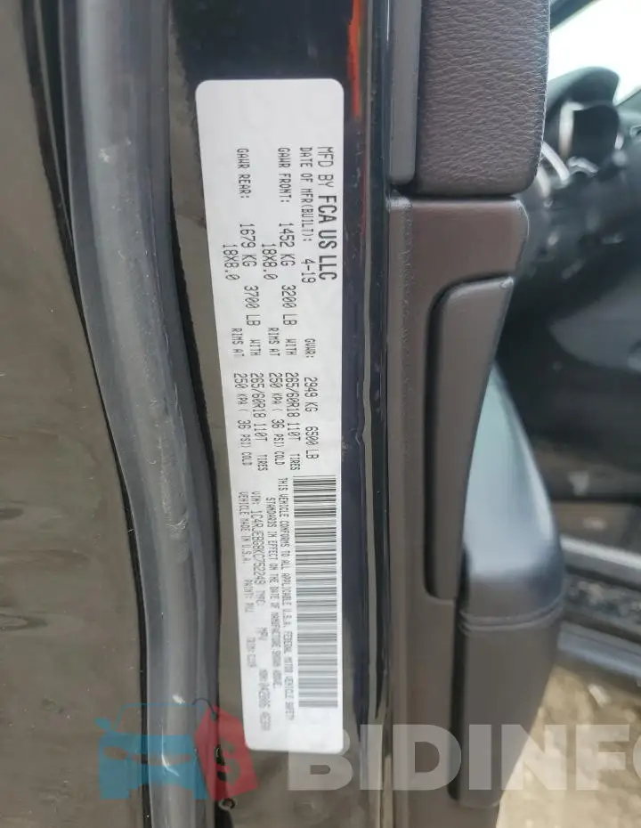 1C4RJEBG8KC752249 Photo# 13