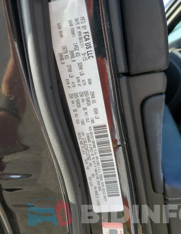1C4RJECGXFC137562 Photo# 13