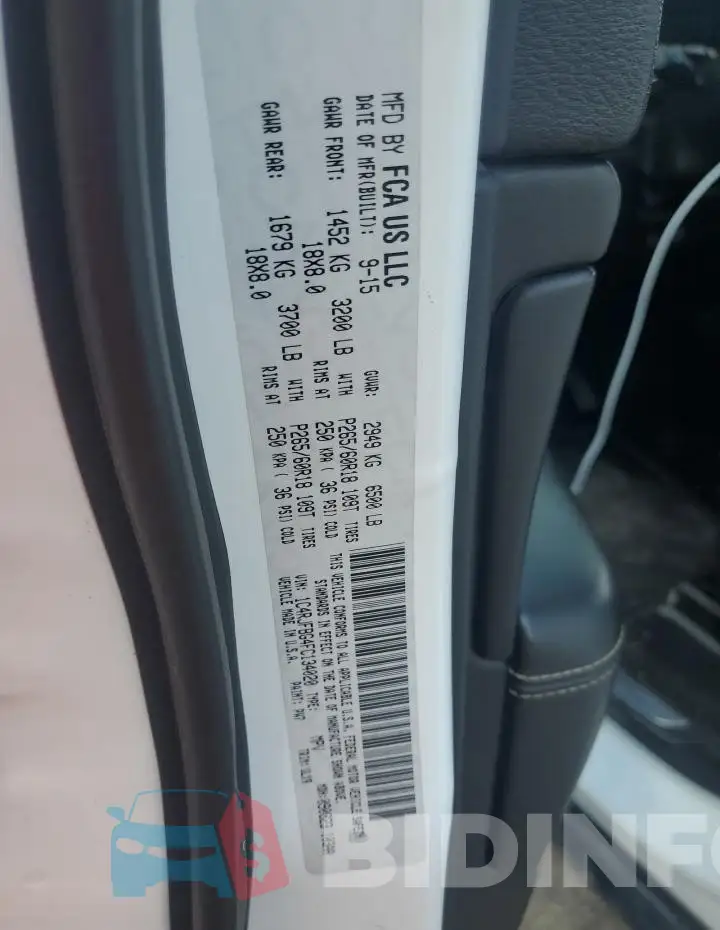 1C4RJFBG4FC134020 Photo# 13