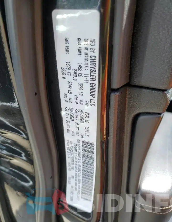 1C4RJFBG8FC699175 Photo# 13